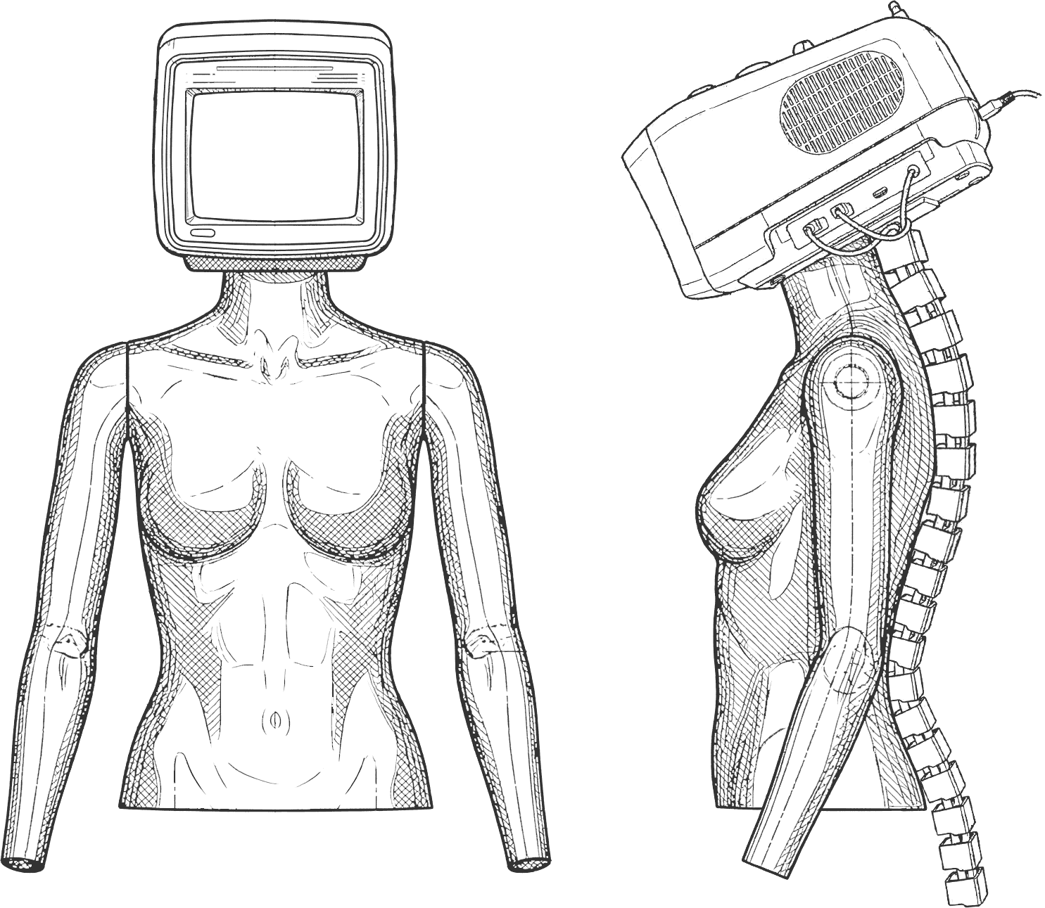 VOID mannequin sketch